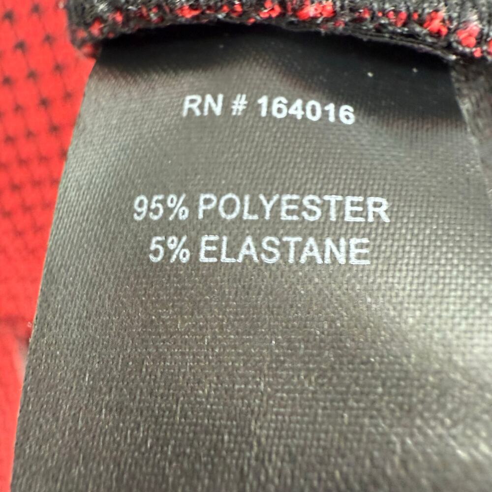 Calessa Medium Red Wearable Art Christmas Blouse … - image 7